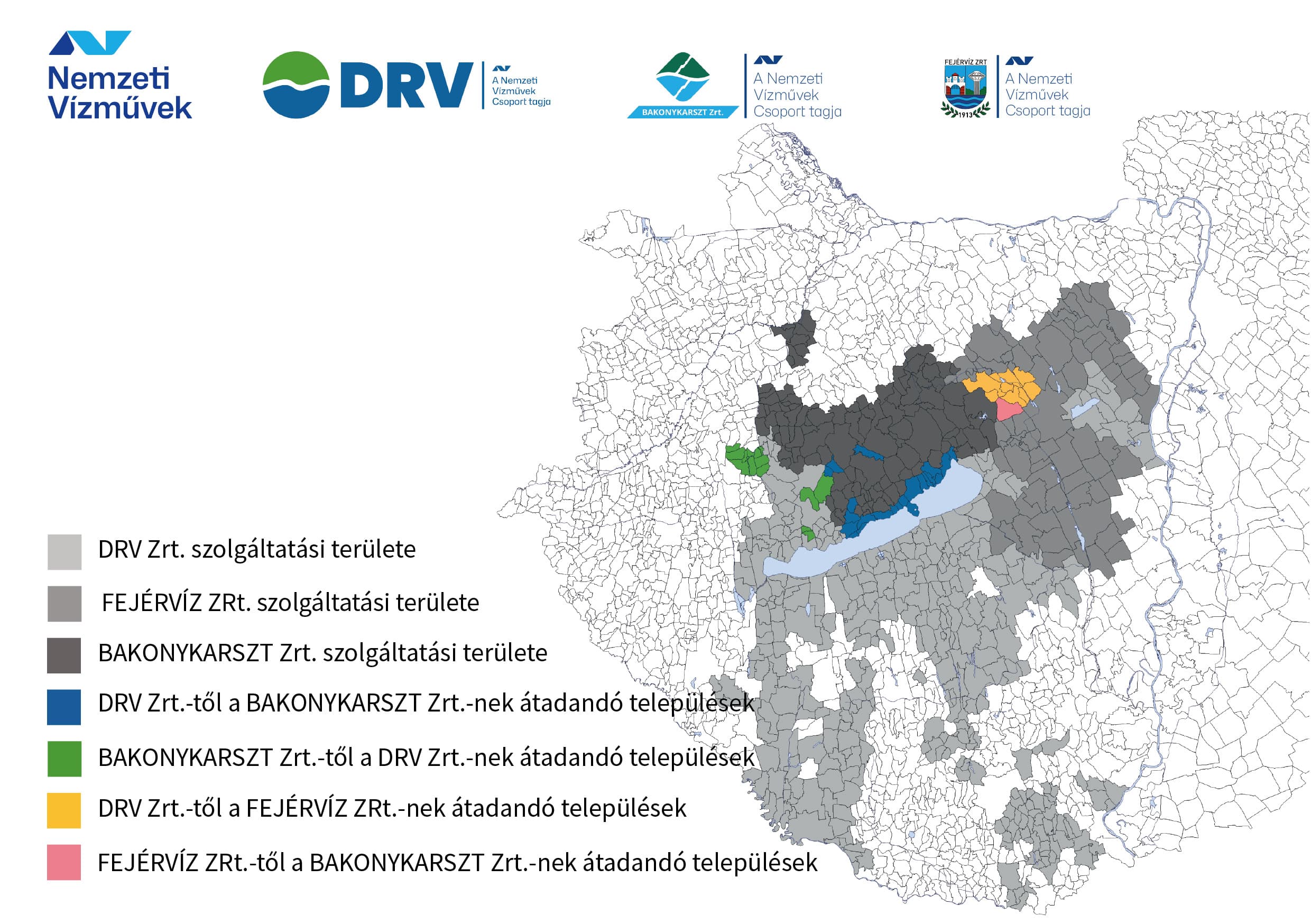 Fejérvíz Zrt. - Tájékoztató szolgáltatási terület változásáról